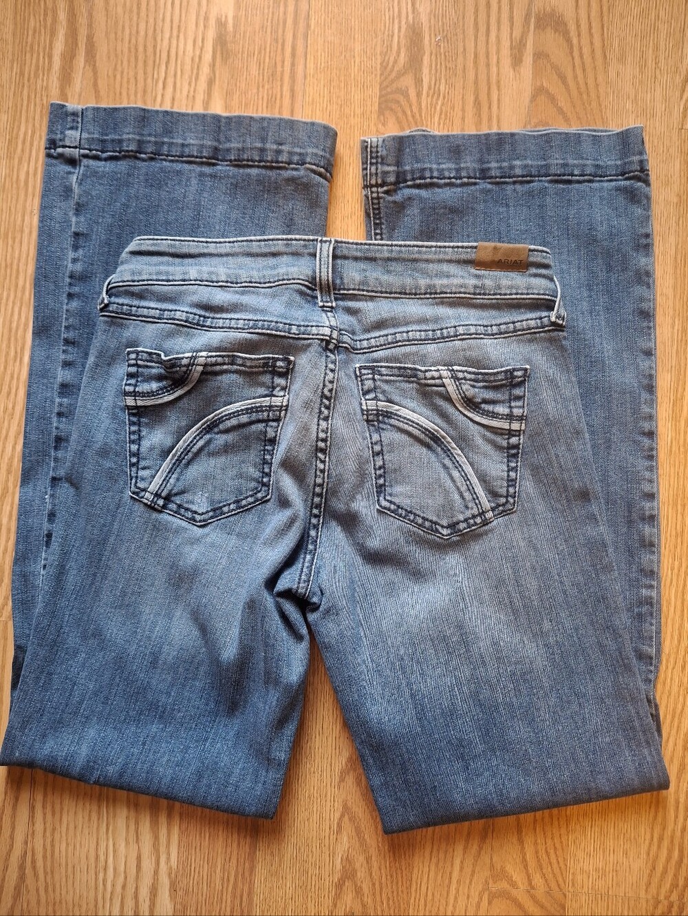 Ariat Women's Denim Trouser Jeans - Low Rise - Picture 3 of 8